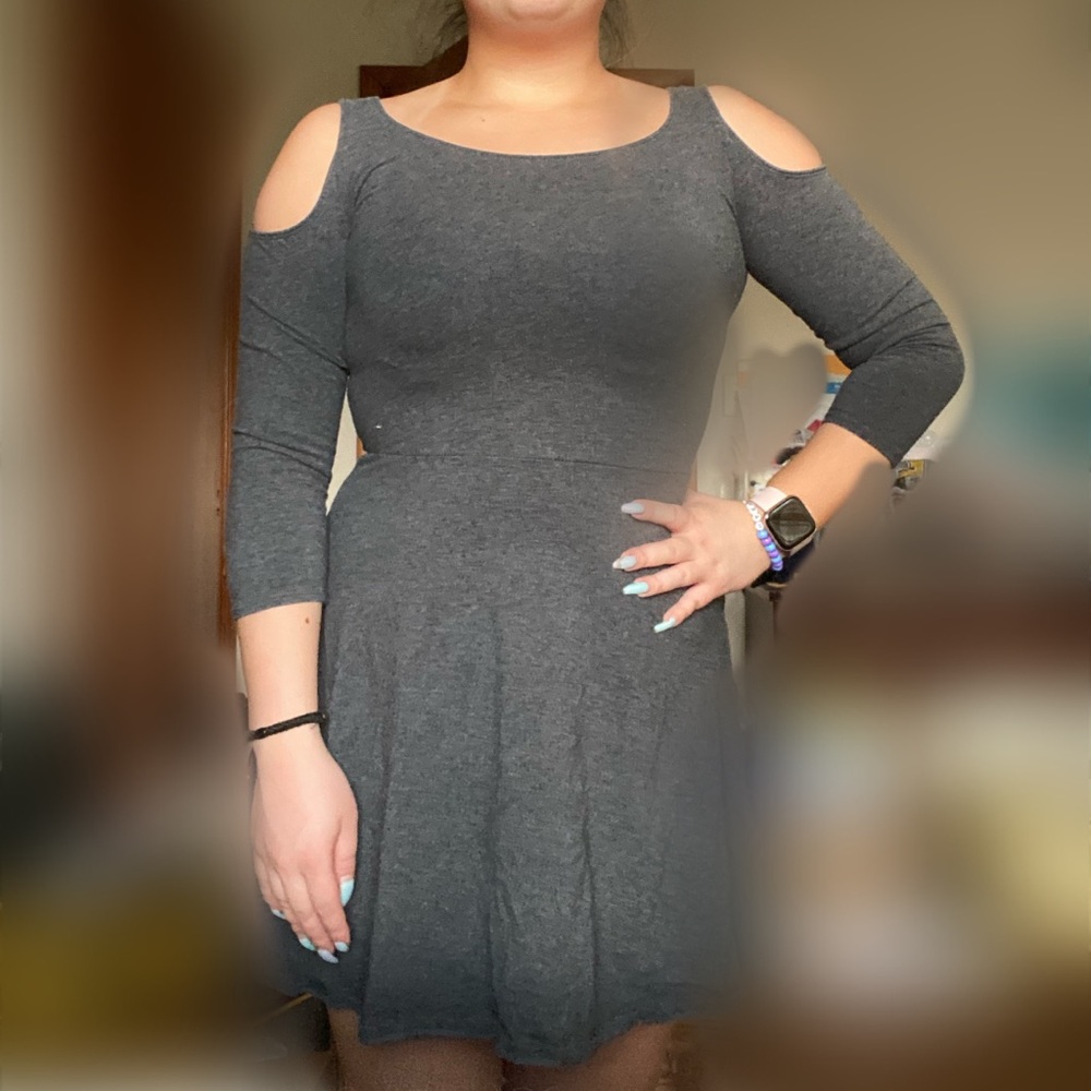Gray Hollister Dress